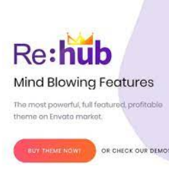 REHub - Price Comparison, Multi Vendor Marketplace Wordpress Theme