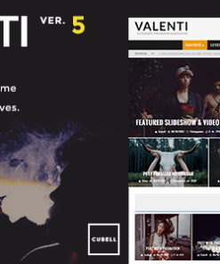 Valenti - WordPress HD Review Magazine News Theme