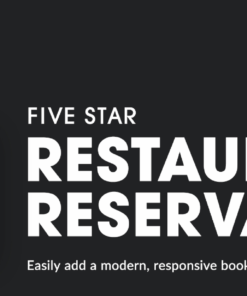 Five Star Restaurant Reservations - WordPress Booking Plugin