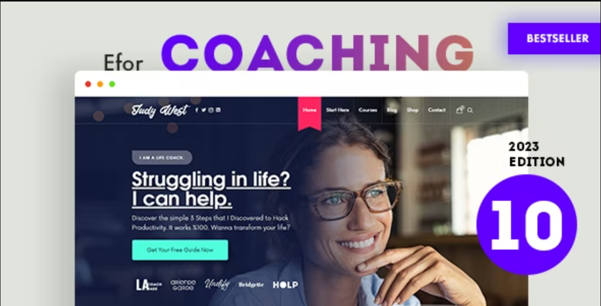 Efor Coaching & Online Courses WordPress Theme