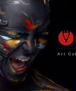 Red Art Artist Portfolio