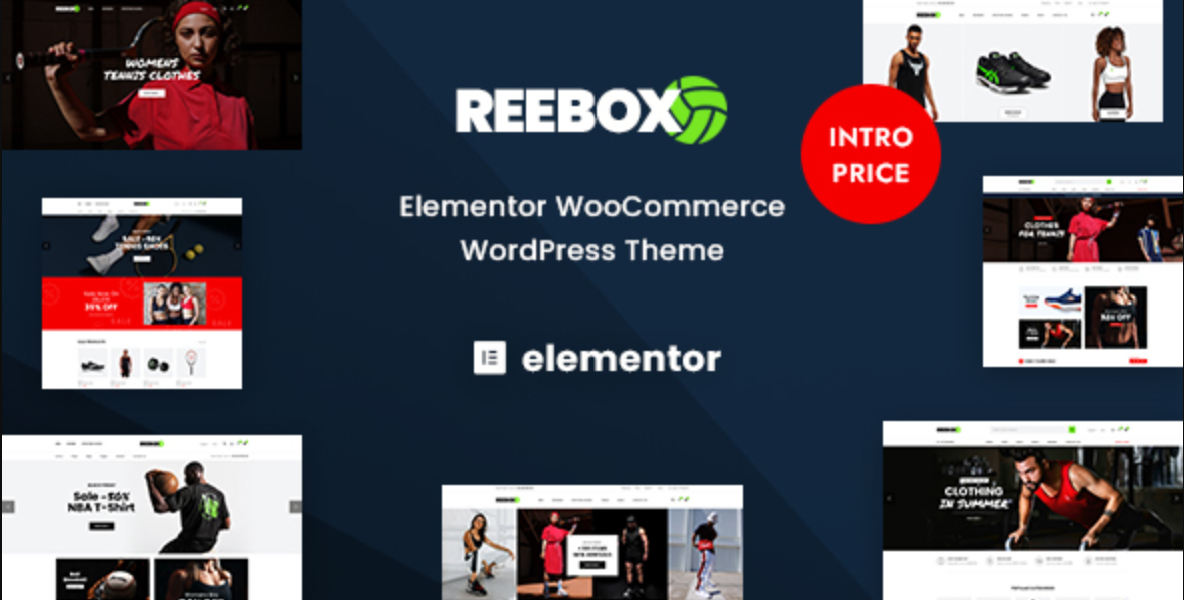 Reebox Elementor WooCommerce WordPress Theme