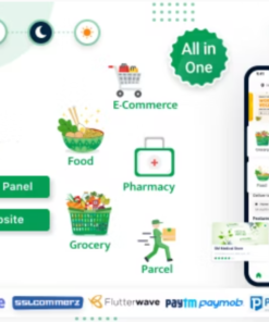6amMart - Multivendor Food, Grocery, eCommerce, Parcel, Pharmacy delivery app with Admin & Website