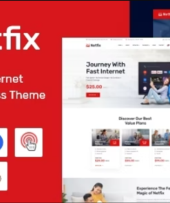 Netfix – Broadband & Internet Services WordPress Theme
