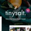 Tinysalt Personal Food Blog WordPress Theme