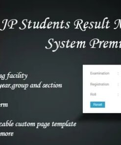 JP Students Result Management System Premium