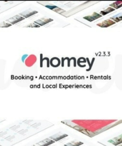 Homey Booking and Rentals WordPress Theme