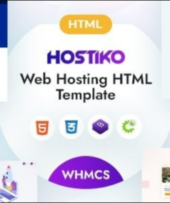 Hostiko-Hosting HTML & WHMCS Template With Isometric Design