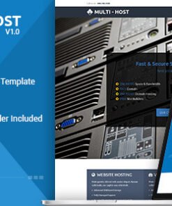 Multi Host WHMCS Hosting WordPress Theme